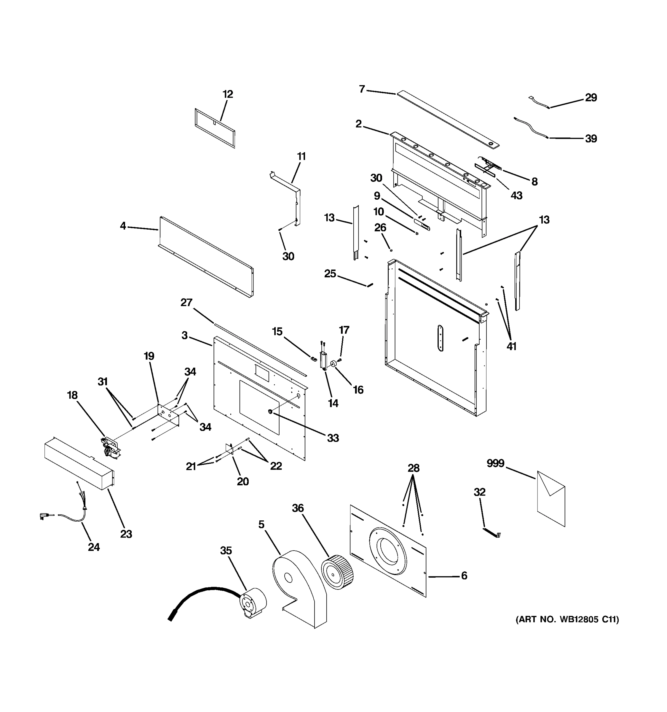 HOOD PARTS
