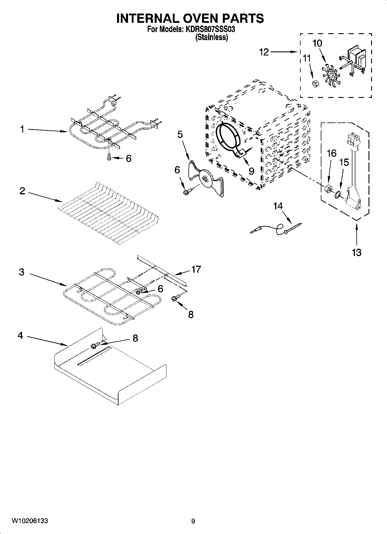 06 - INTERNAL OVEN PARTS
