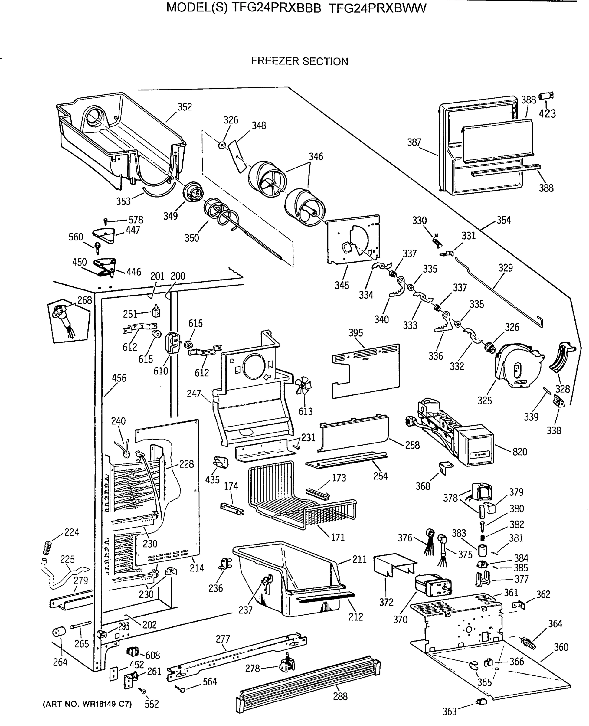 FREEZER SECTION