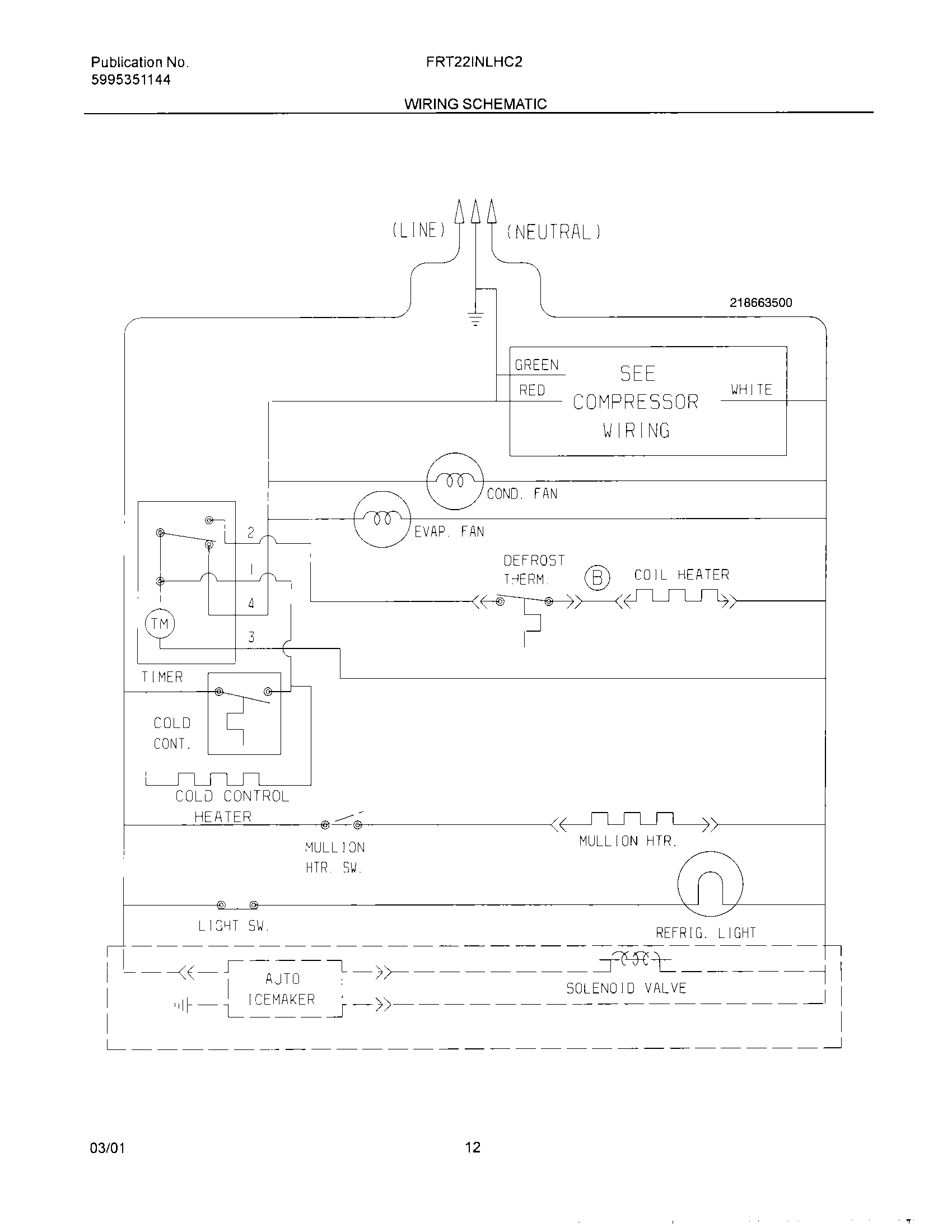 12 - WIRING SCHEMATIC