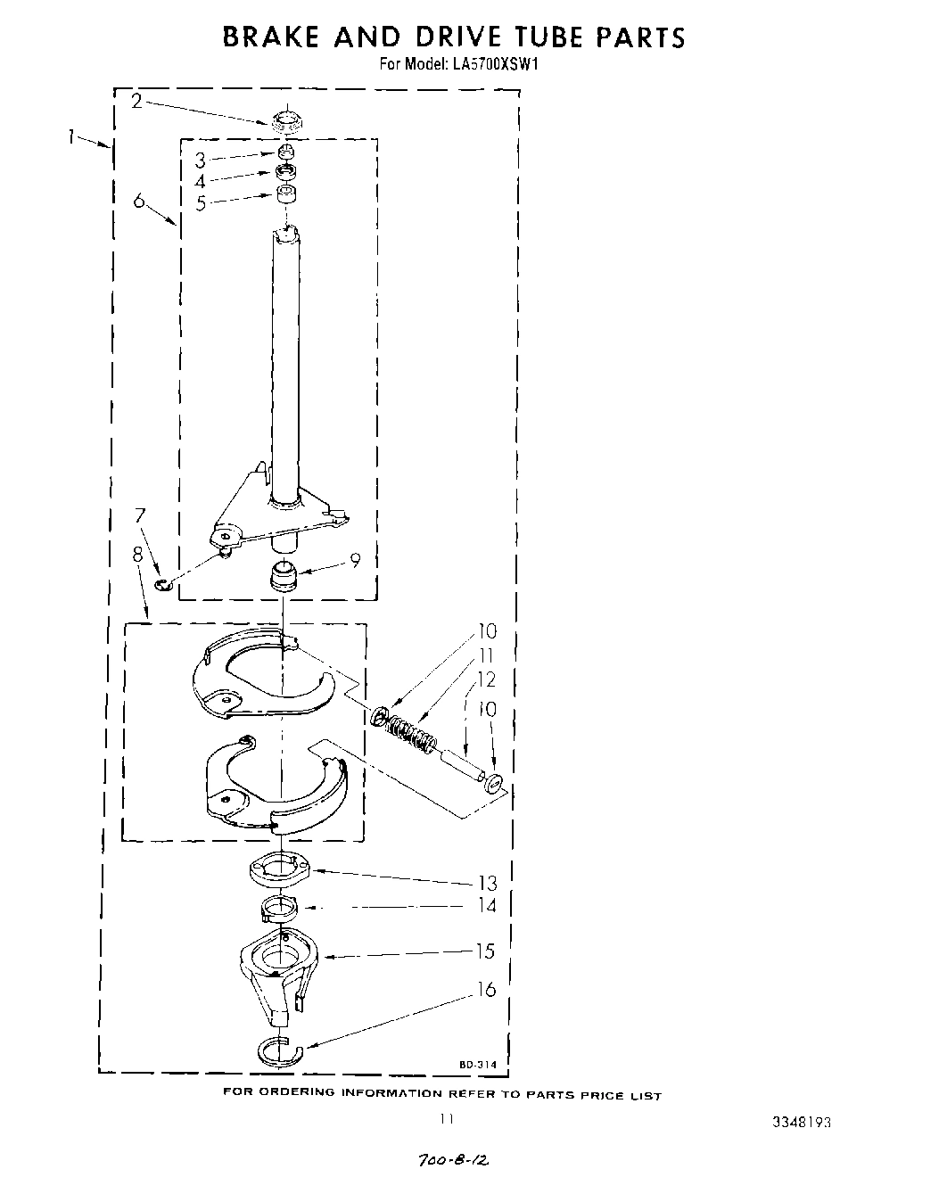 09 - BRAKE AND DRIVE TUBE