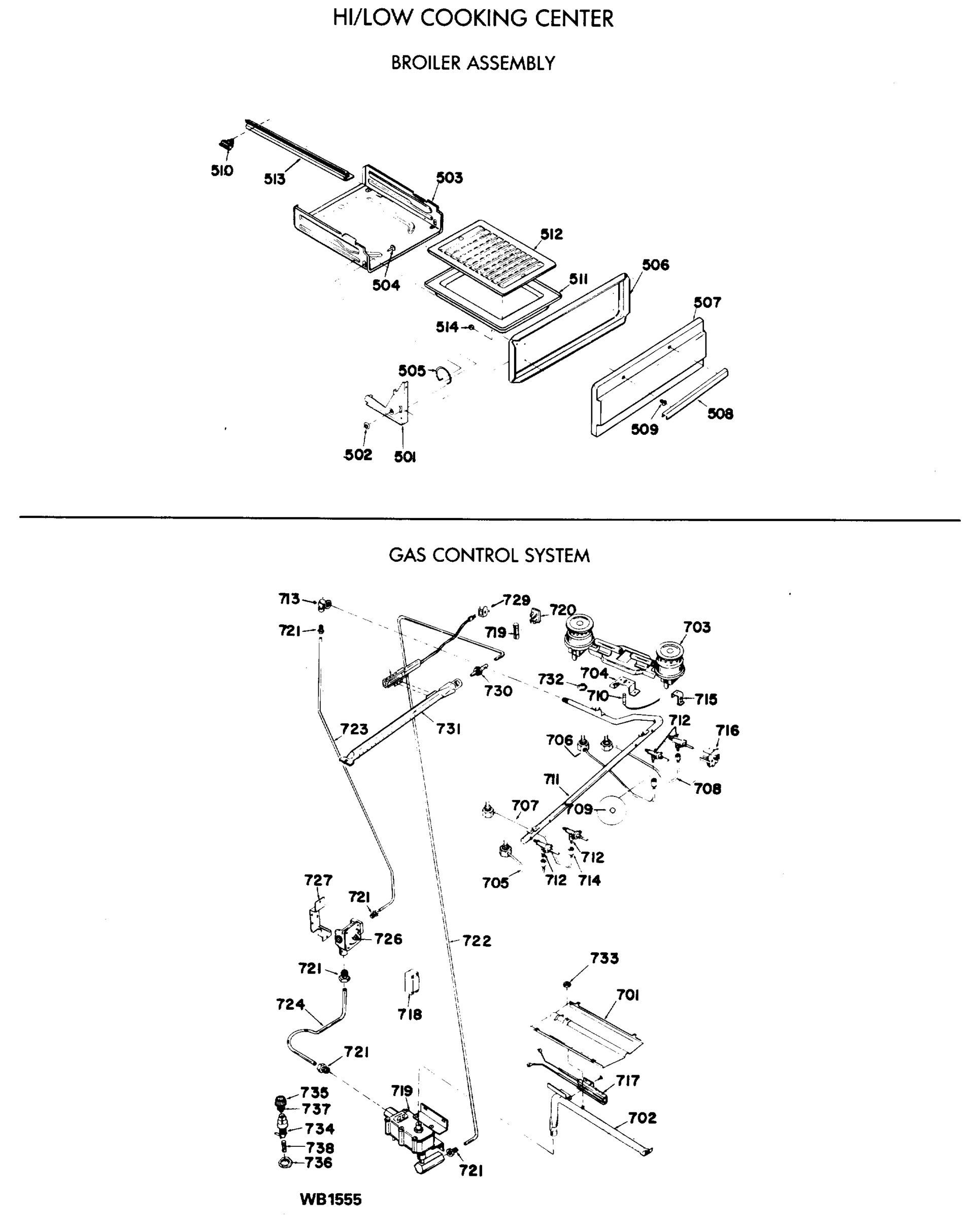 HI/LOW COOKING CENTER