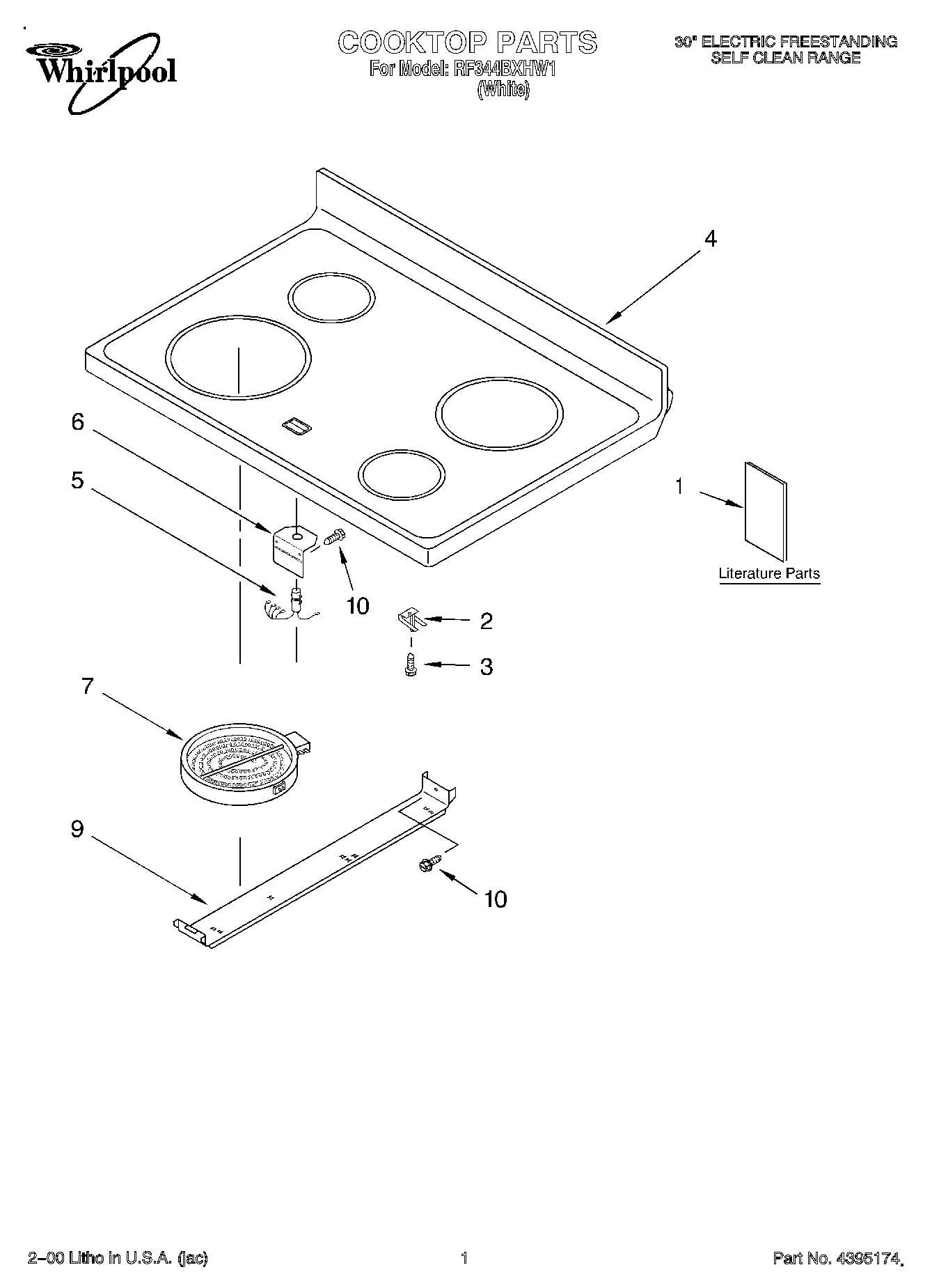 01 - COOKTOP, LITERATURE
