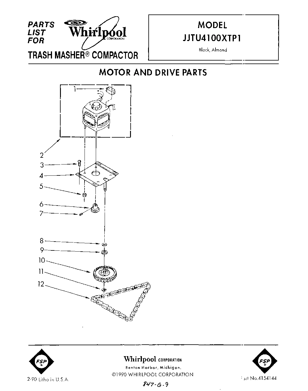 01 - MOTOR AND DRIVE , LIT/OPTIONAL