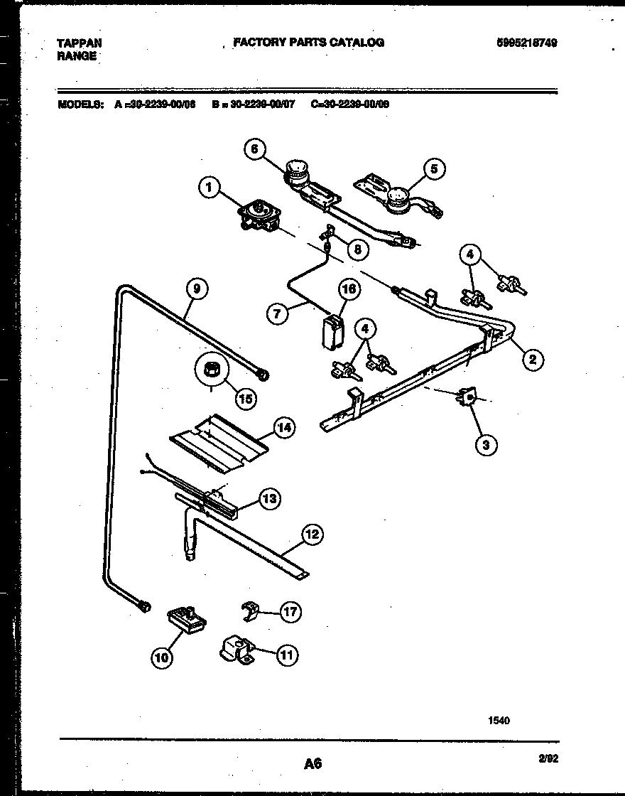 06 - BURNER, MANIFOLD AND GAS CONTROL