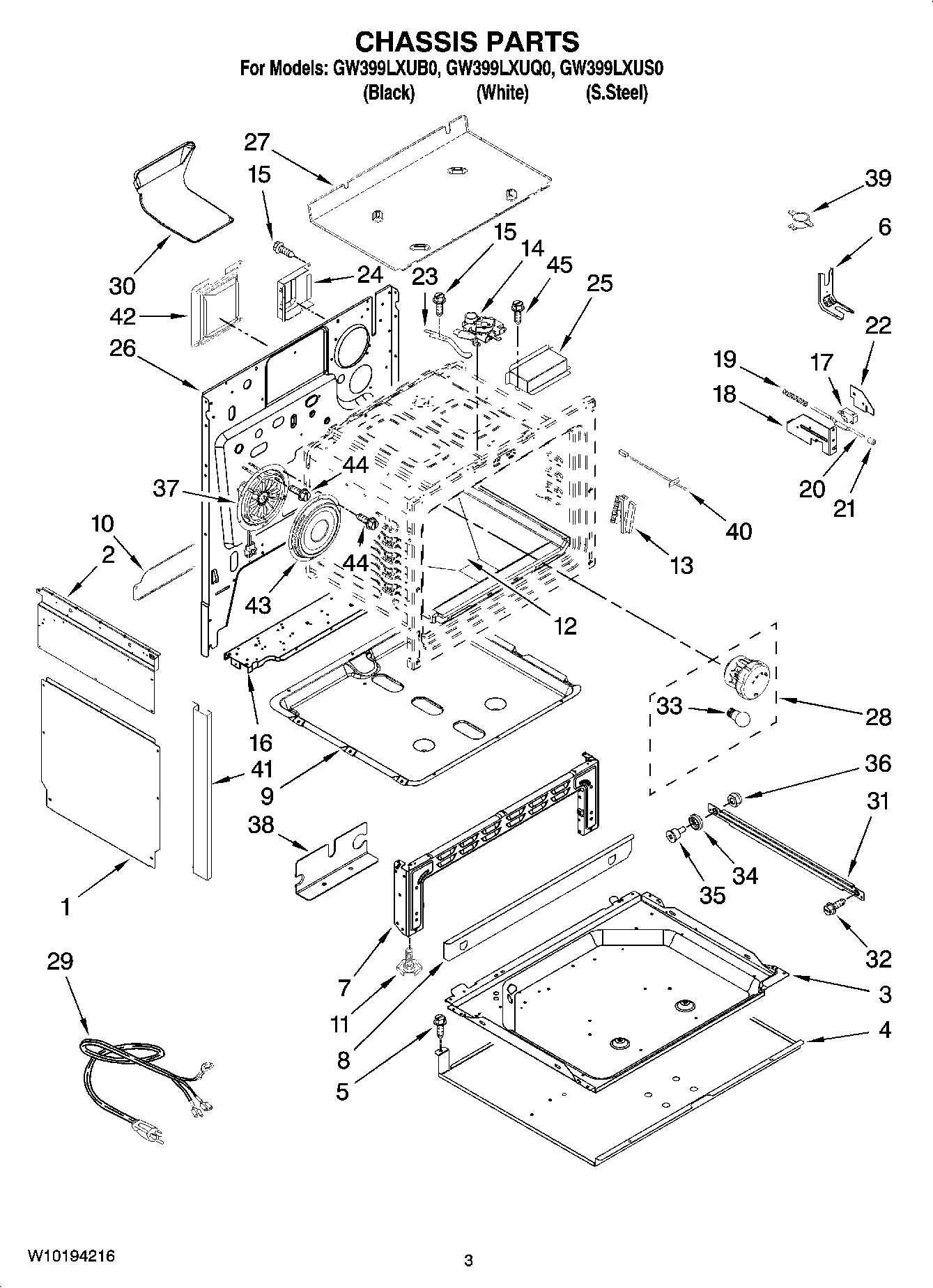 03 - CHASSIS PARTS