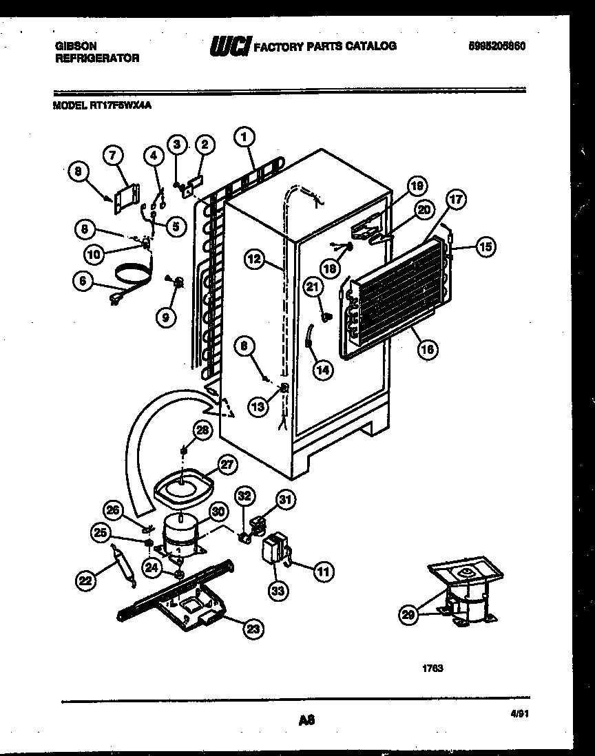 05 - SYSTEM AND AUTOMATIC DEFROST PARTS