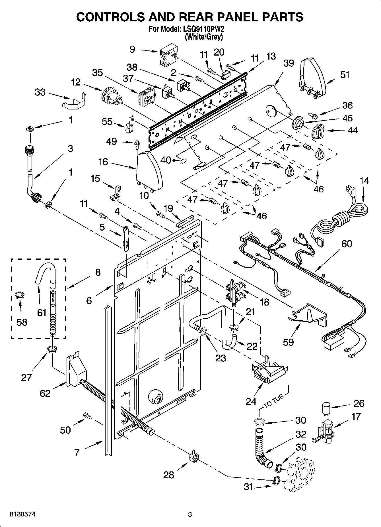 02 - CONTROLS AND REAR PANEL PARTS