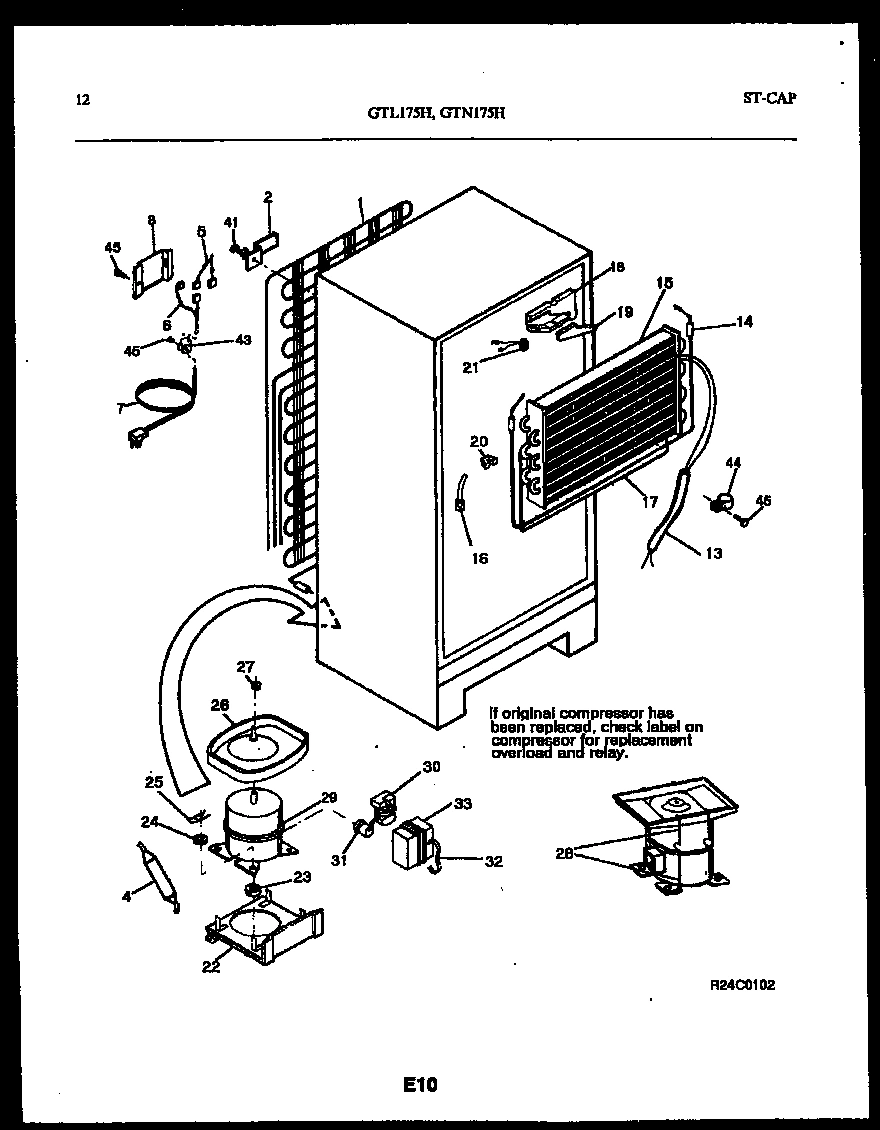 07 - SYSTEM AND AUTOMATIC DEFROST PARTS