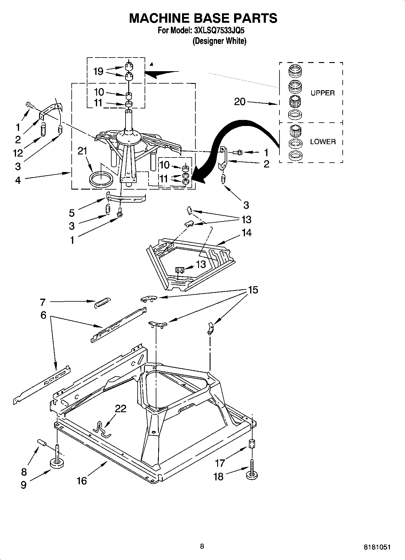 05 - MACHINE BASE PARTS