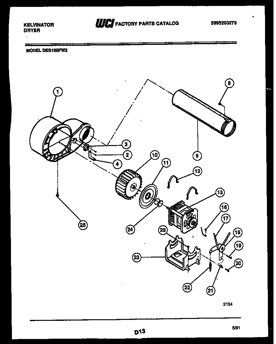 05 - MOTOR AND DRIVE PARTS