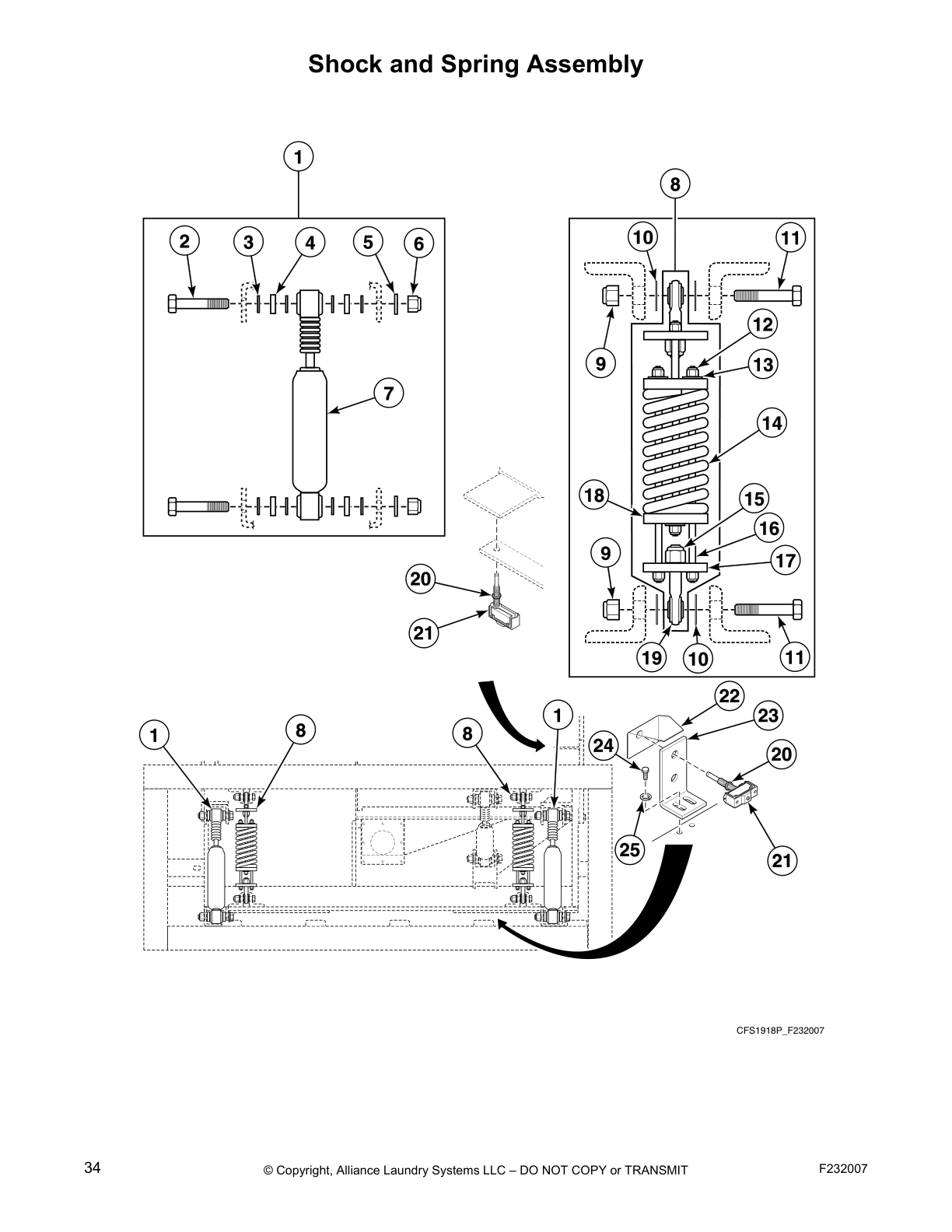 Shock and Spring Assembly