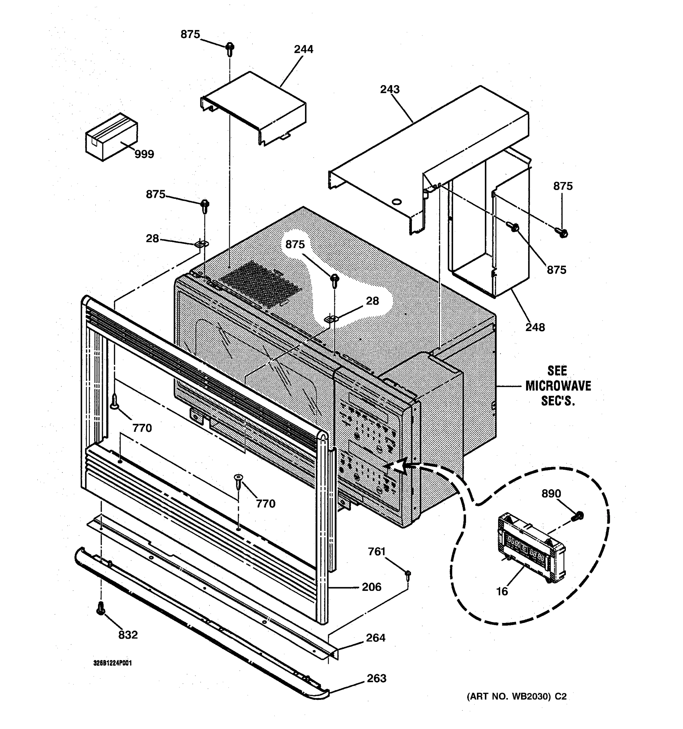MICROWAVE INCLOSURE SECTION