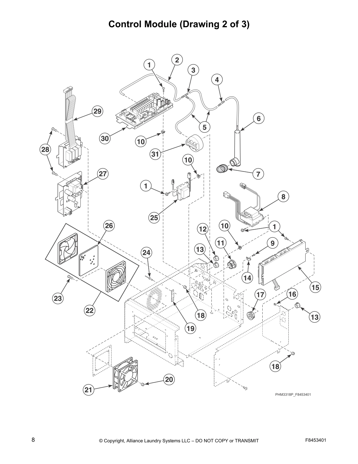 Control Module (Drawing 2 of 3)