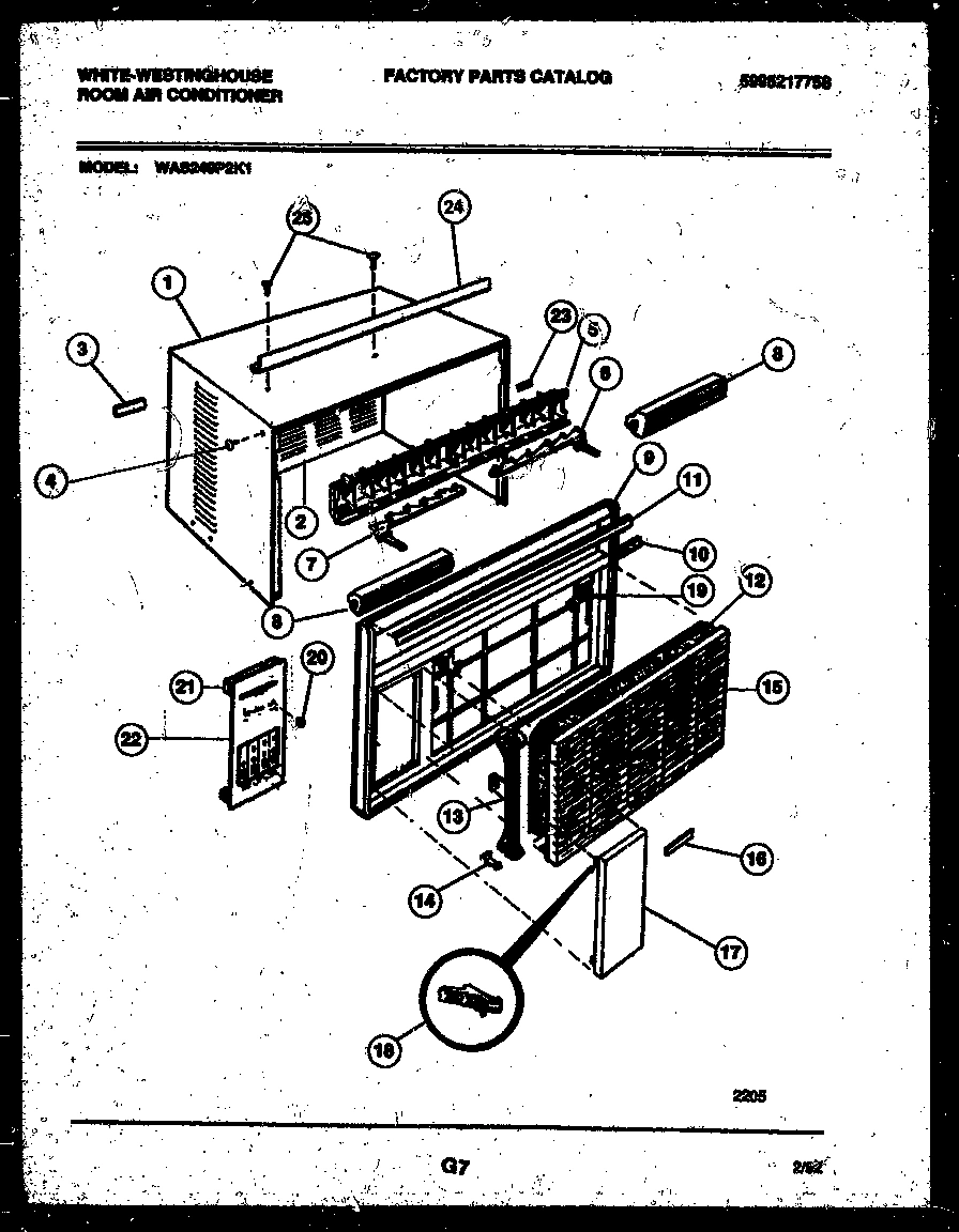 02 - CABINET PARTS