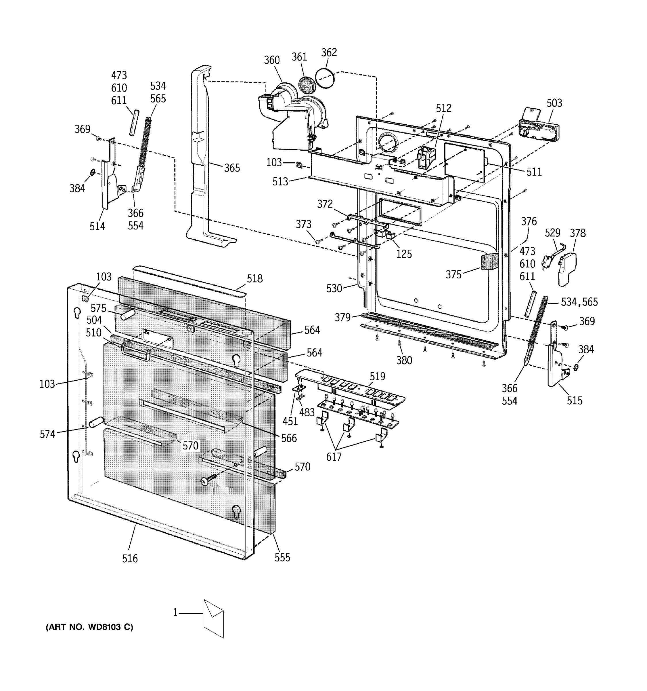 DOOR ASSEMBLY
