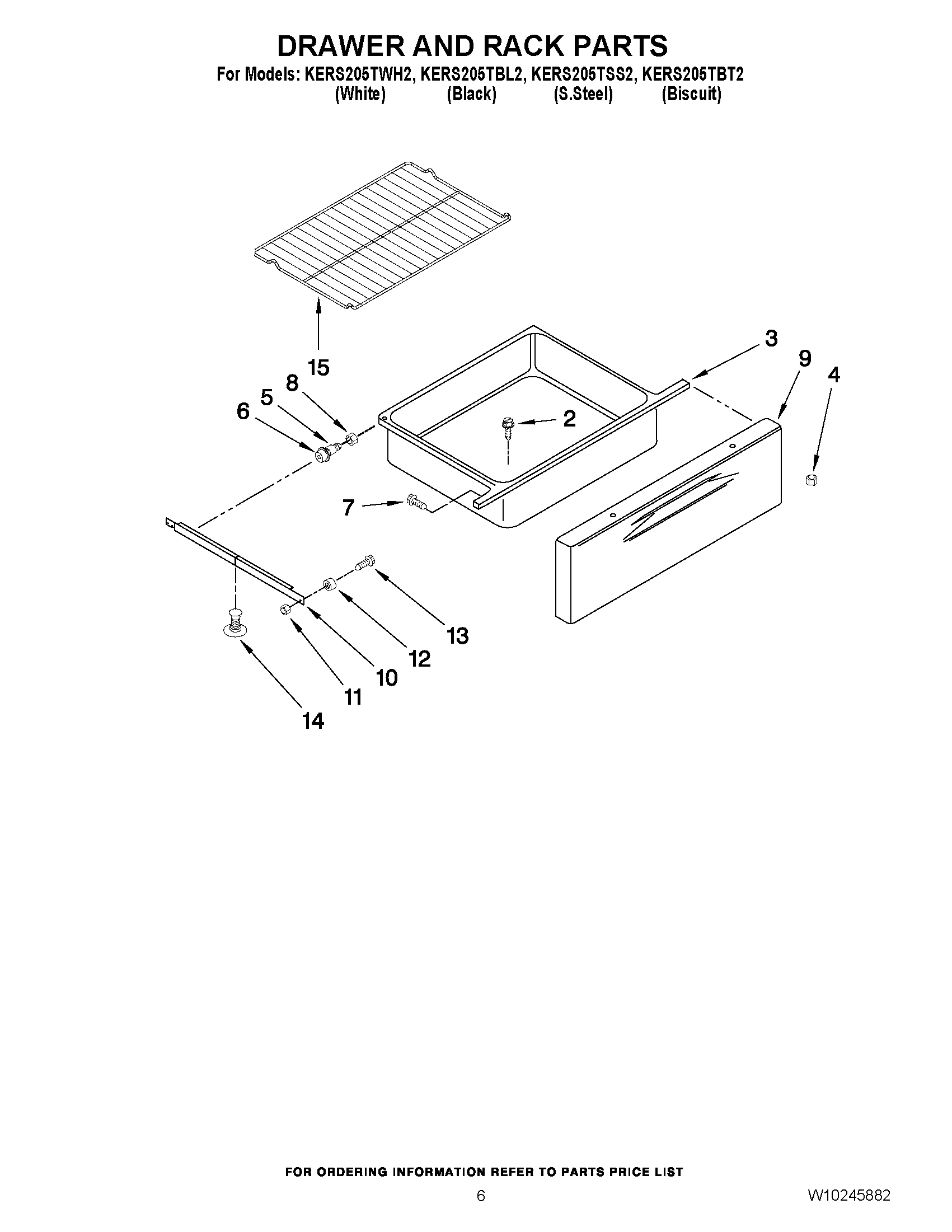 05 - DRAWER AND RACK PARTS
