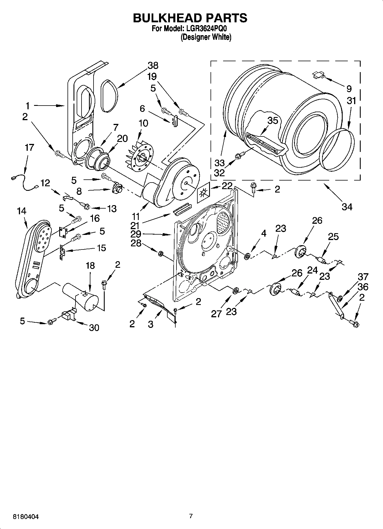 04 - BULKHEAD PARTS