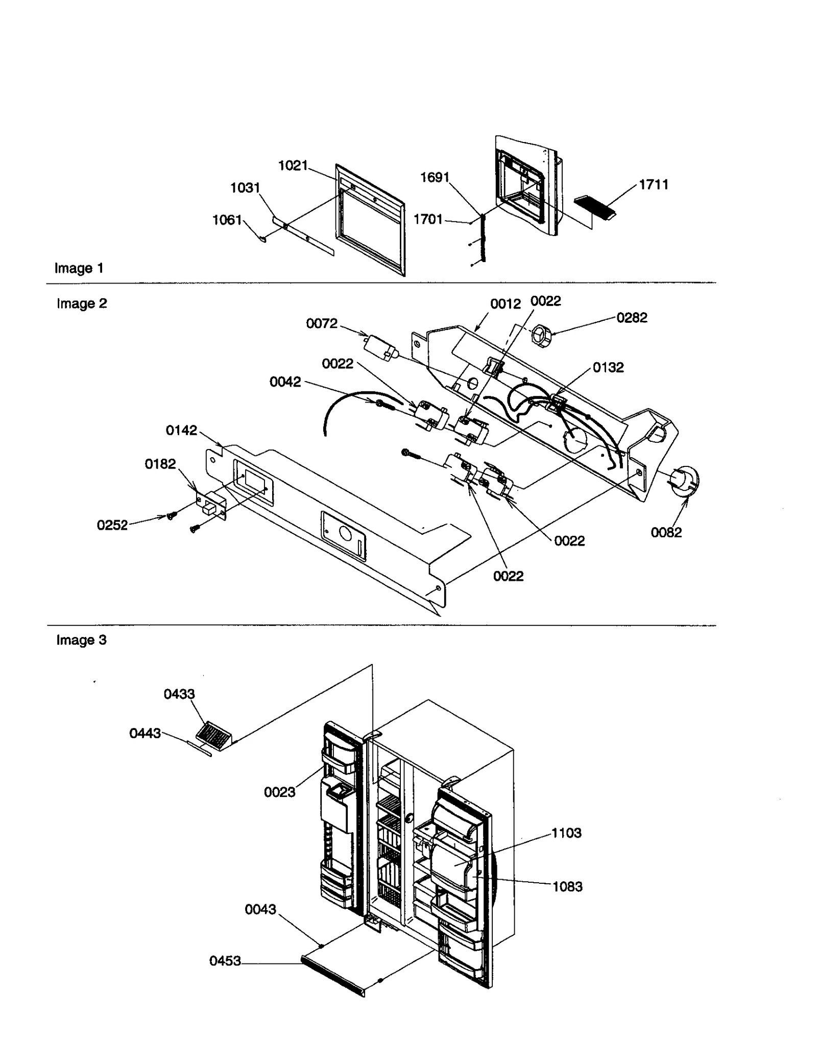 FACADE DISPENSER AND ELEC. BRACKET