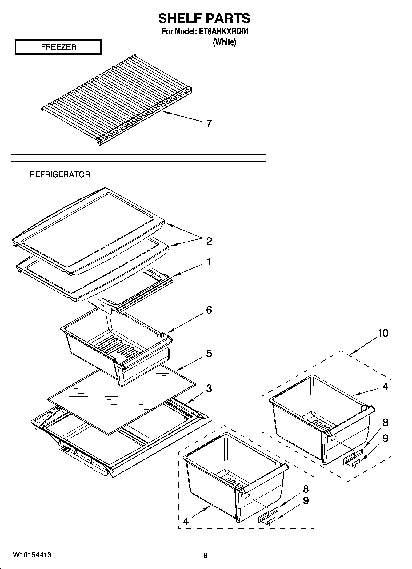 05 - SHELF PARTS, OPTIONAL PARTS