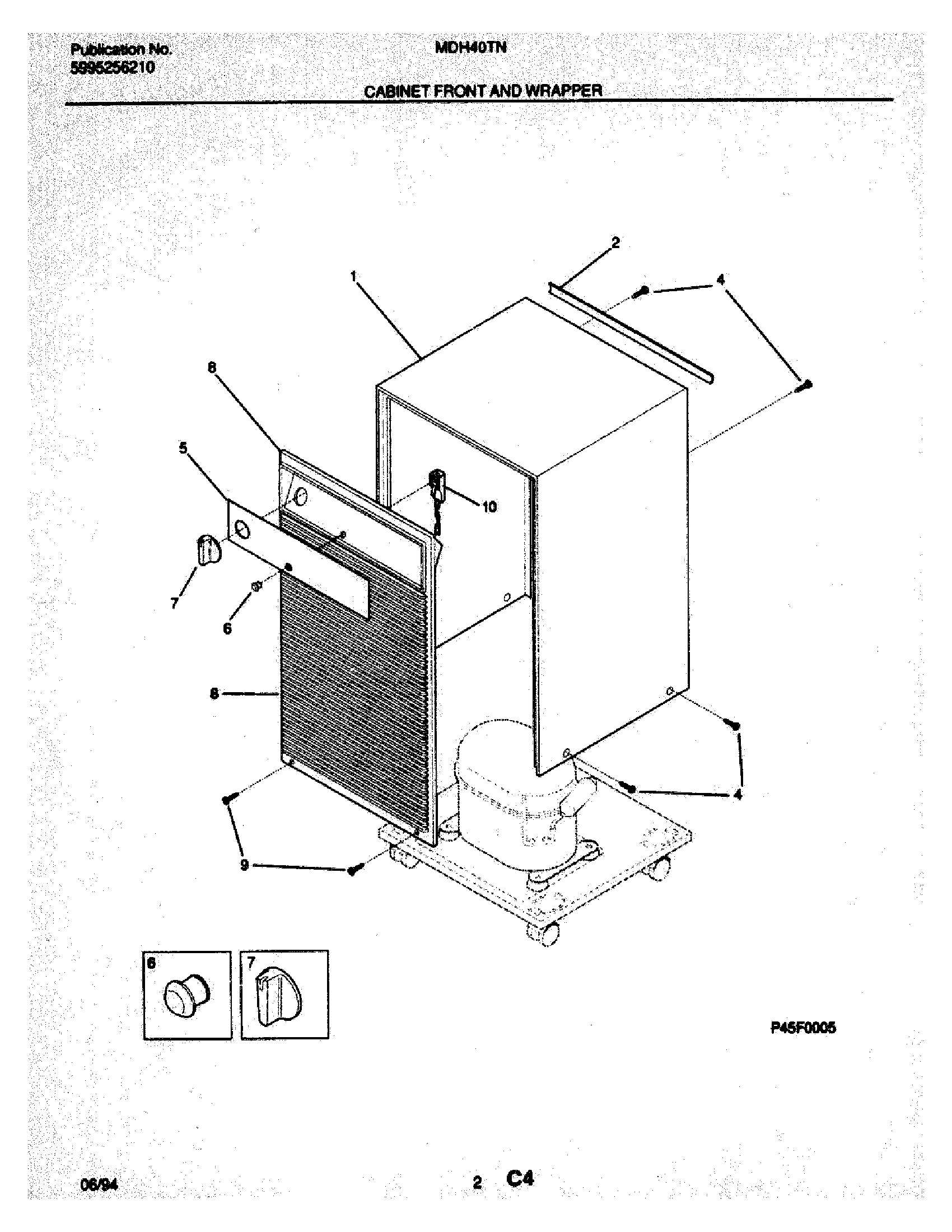 03 - CABINET FRONT AND WRAPPER