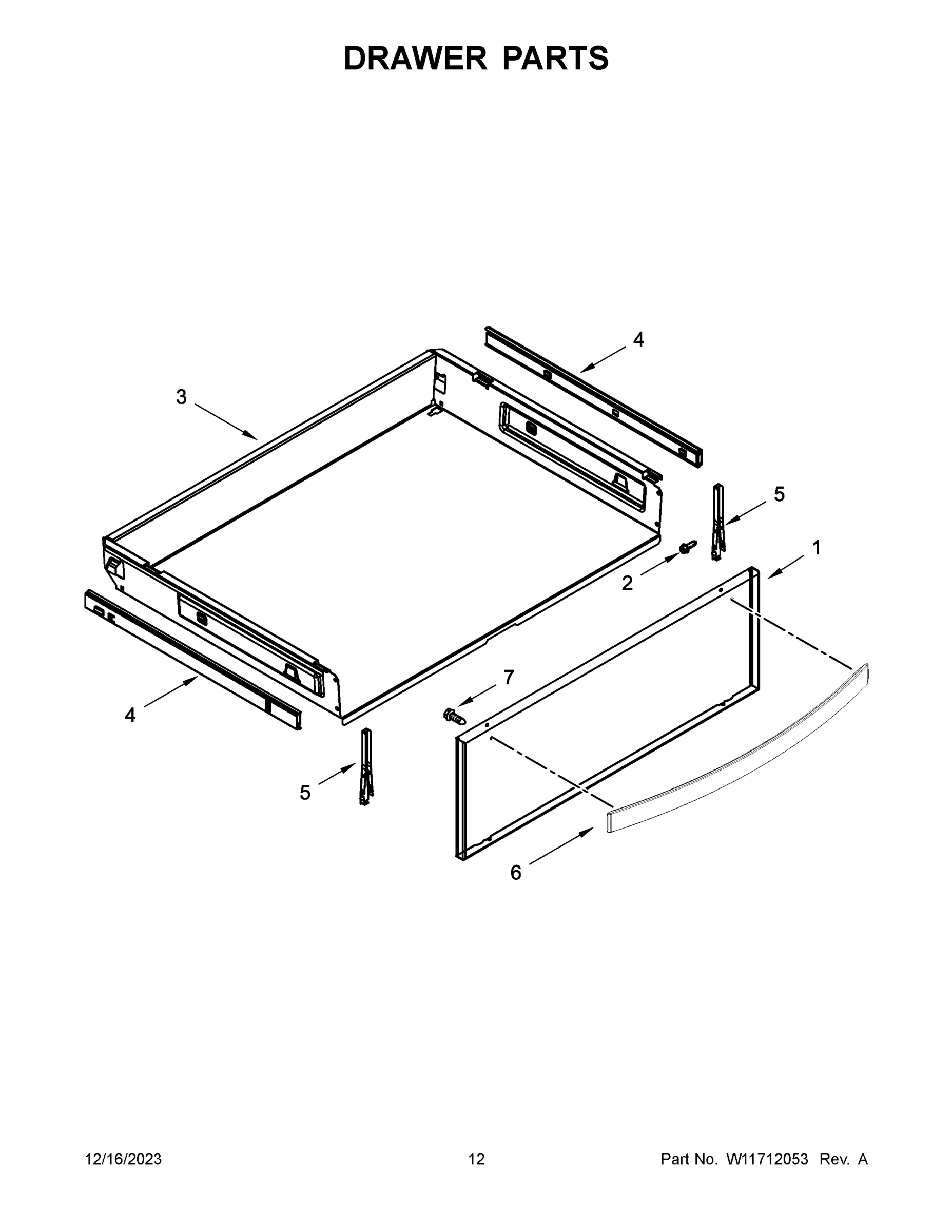 07 - DRAWER PARTS