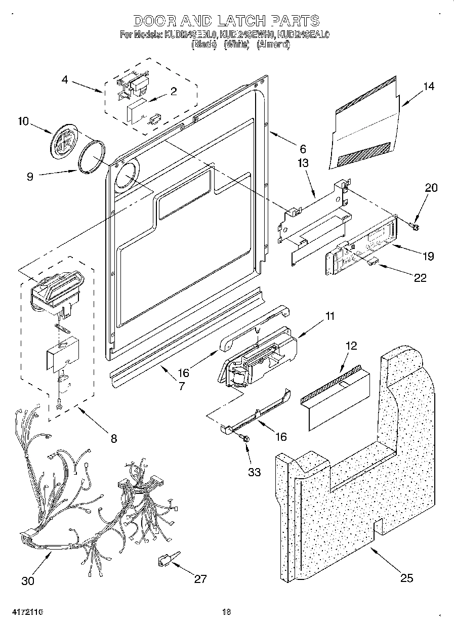11 - DOOR AND LATCH