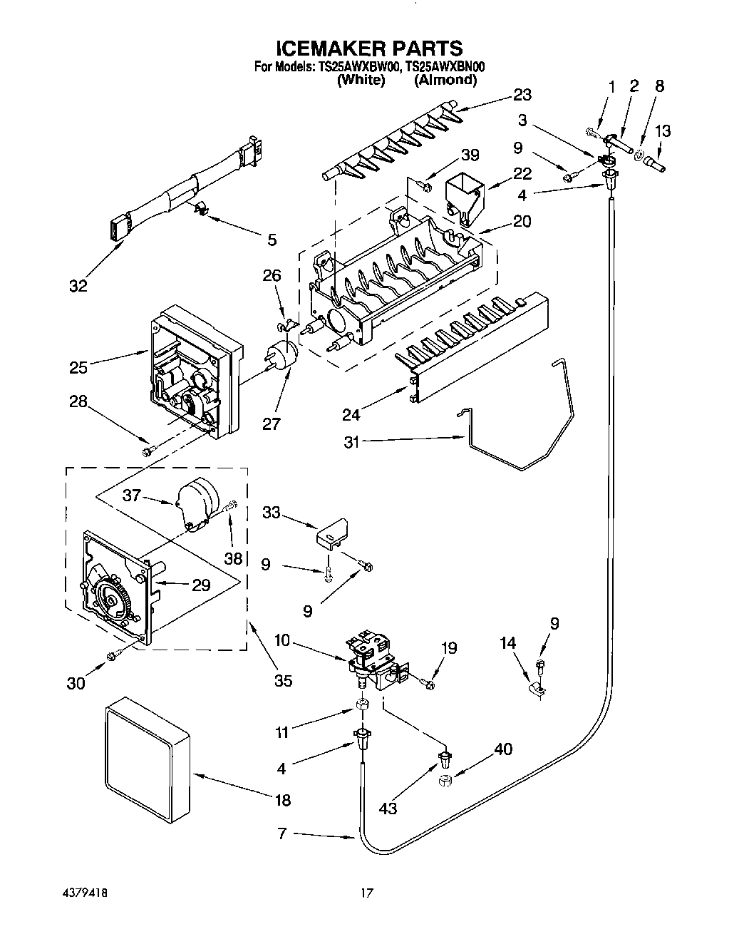 12 - ICEMAKER, LIT/OPTIONAL