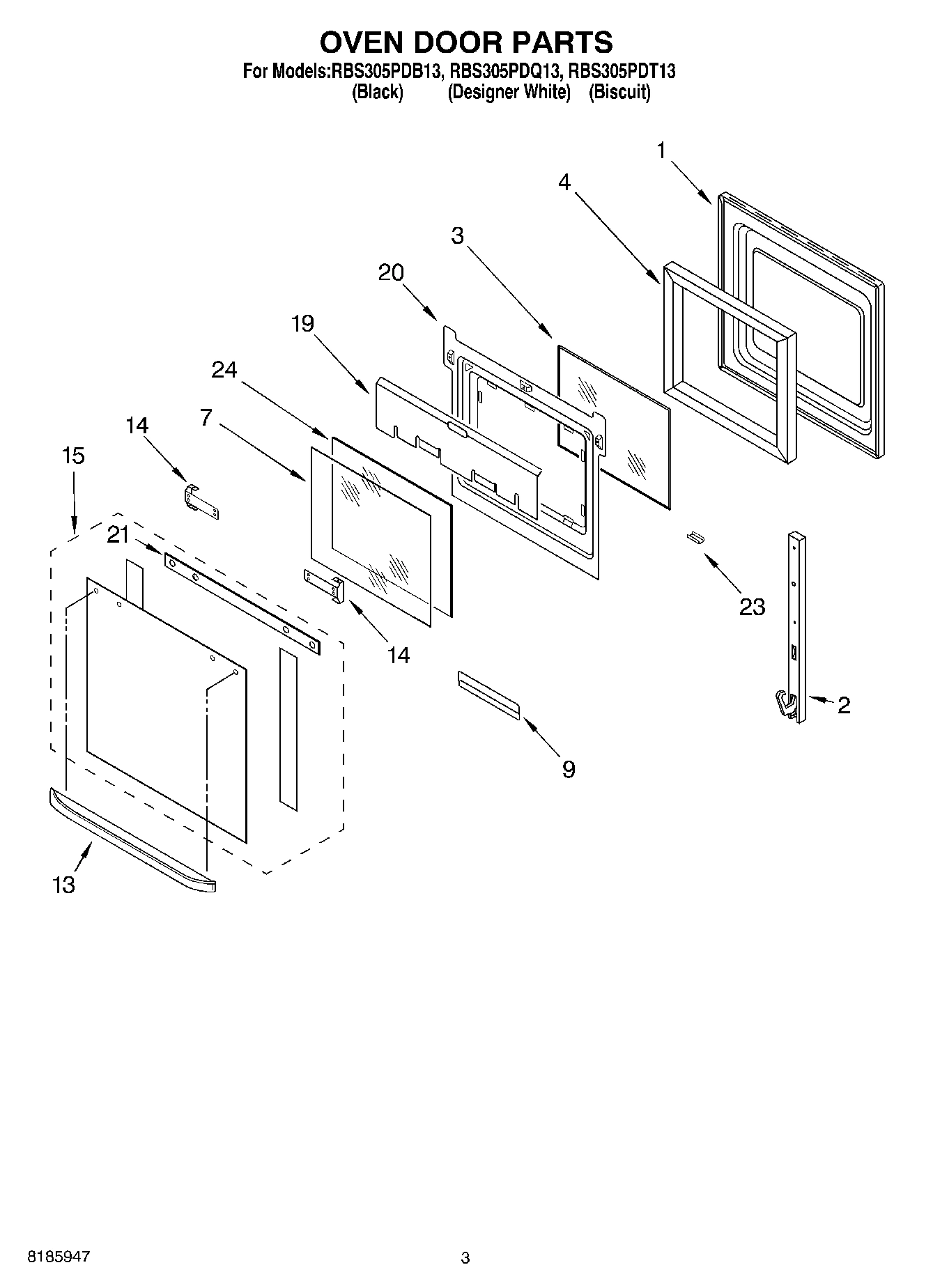 02 - OVEN DOOR