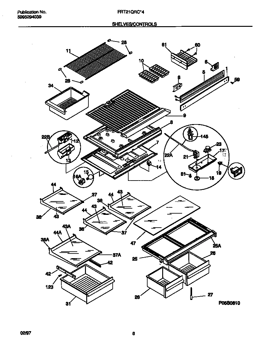 04 - SHELVES/CONTROLS