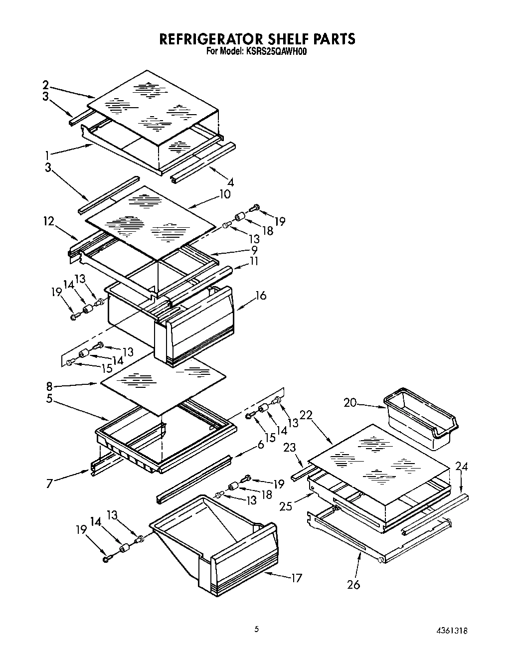 04 - REFRIGERATOR SHELF
