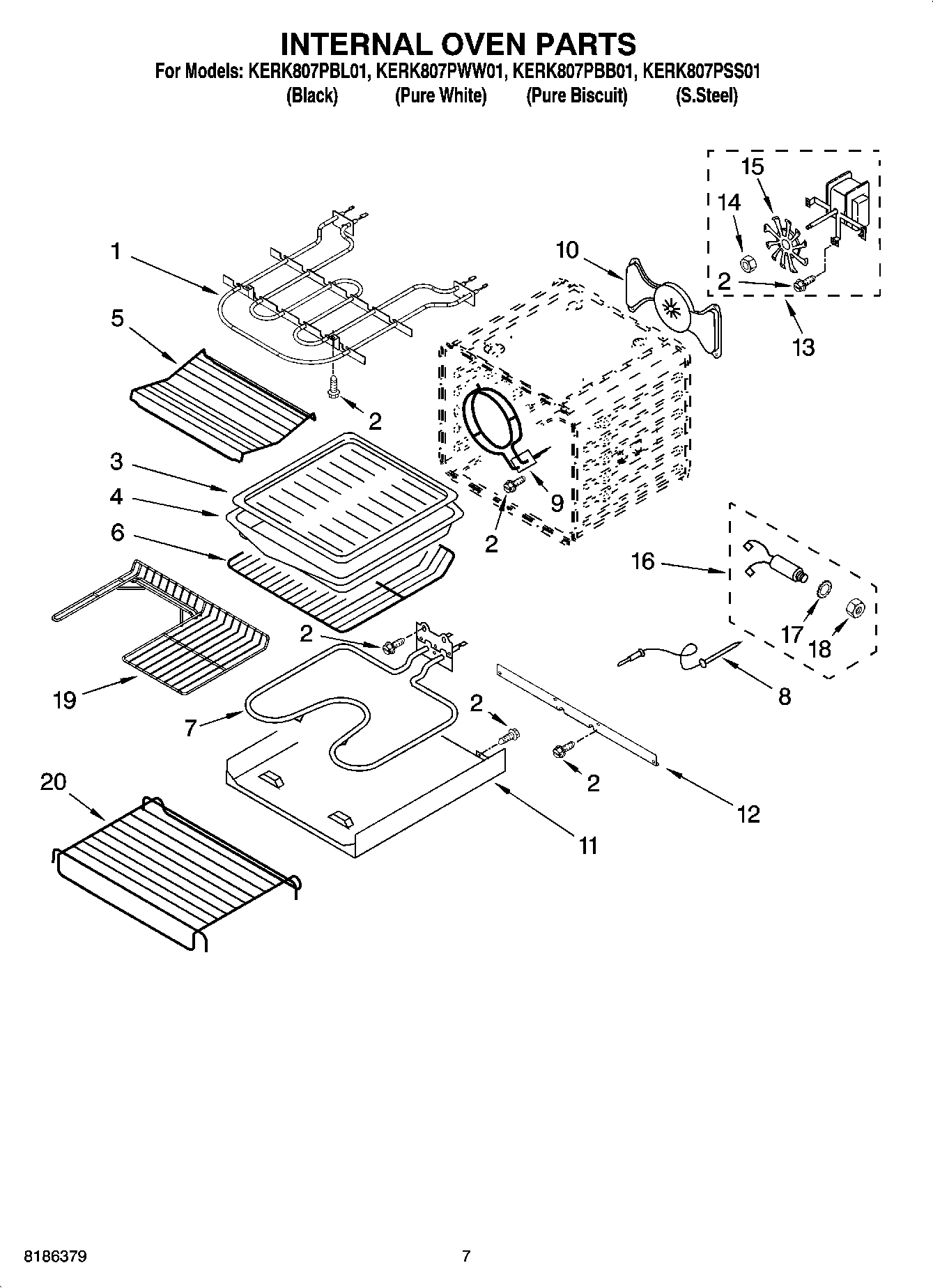 05 - INTERNAL OVEN PARTS