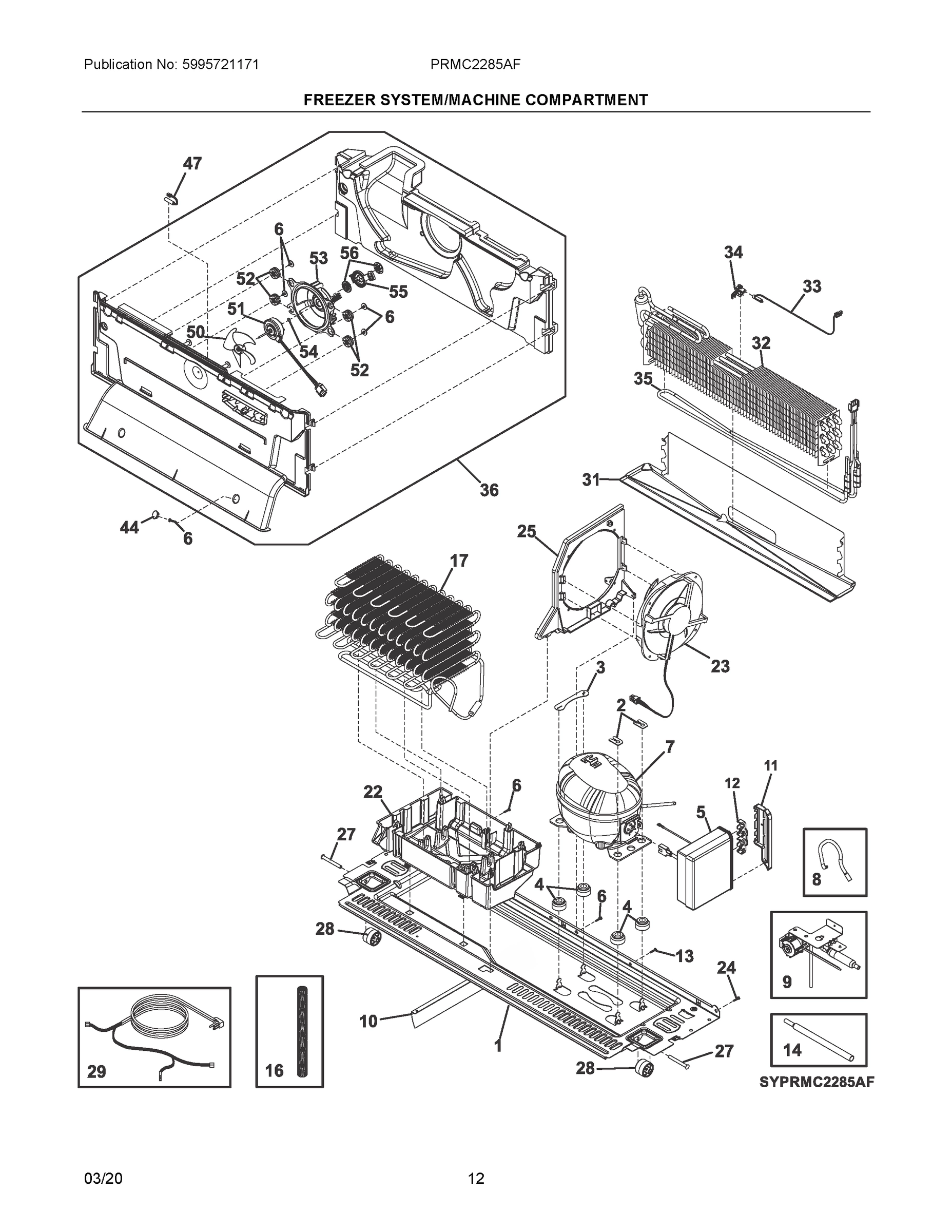 07 - FREEZER SYSTEM/MACHINE COMPARTMENT
