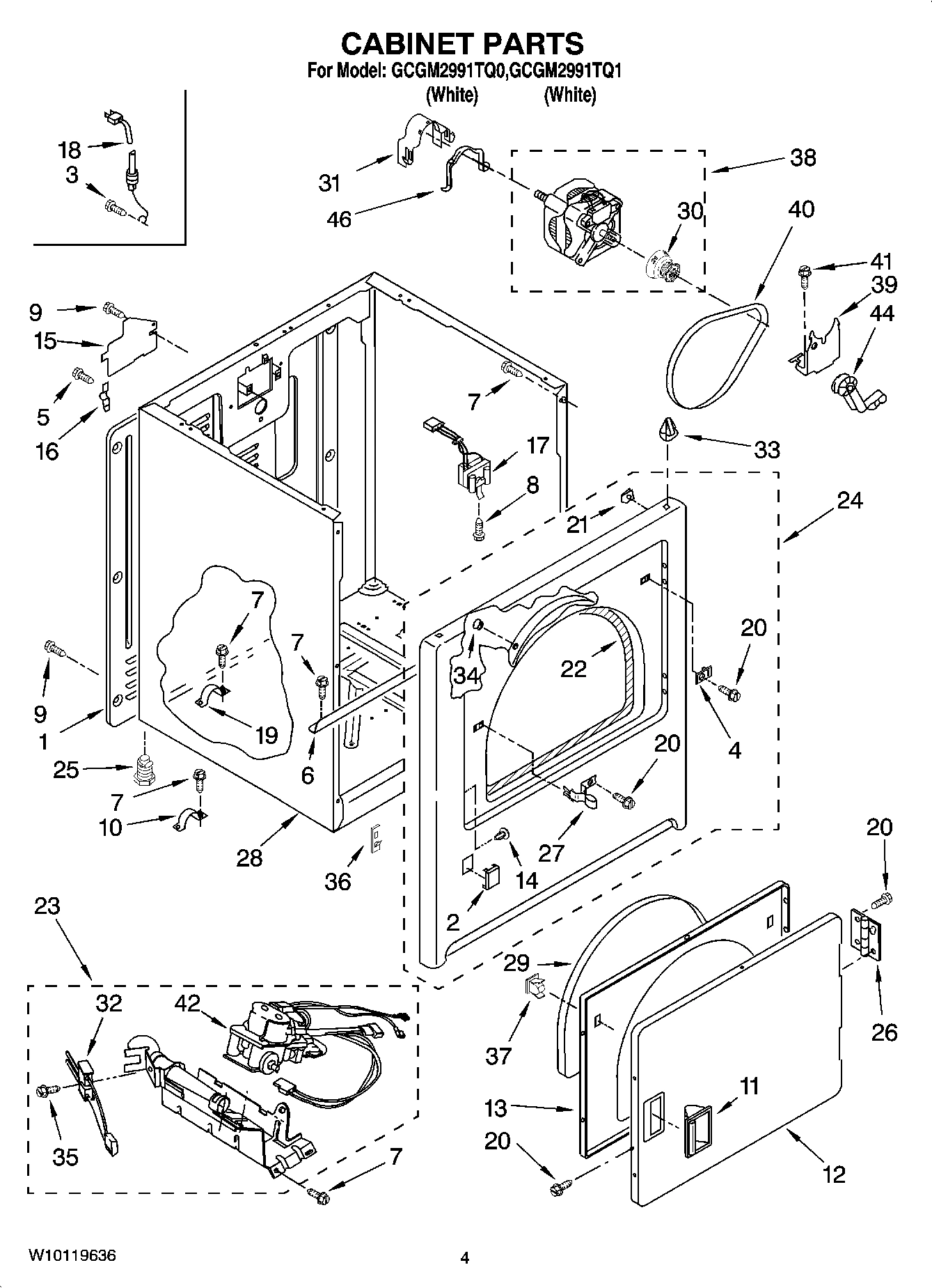 02 - CABINET PARTS