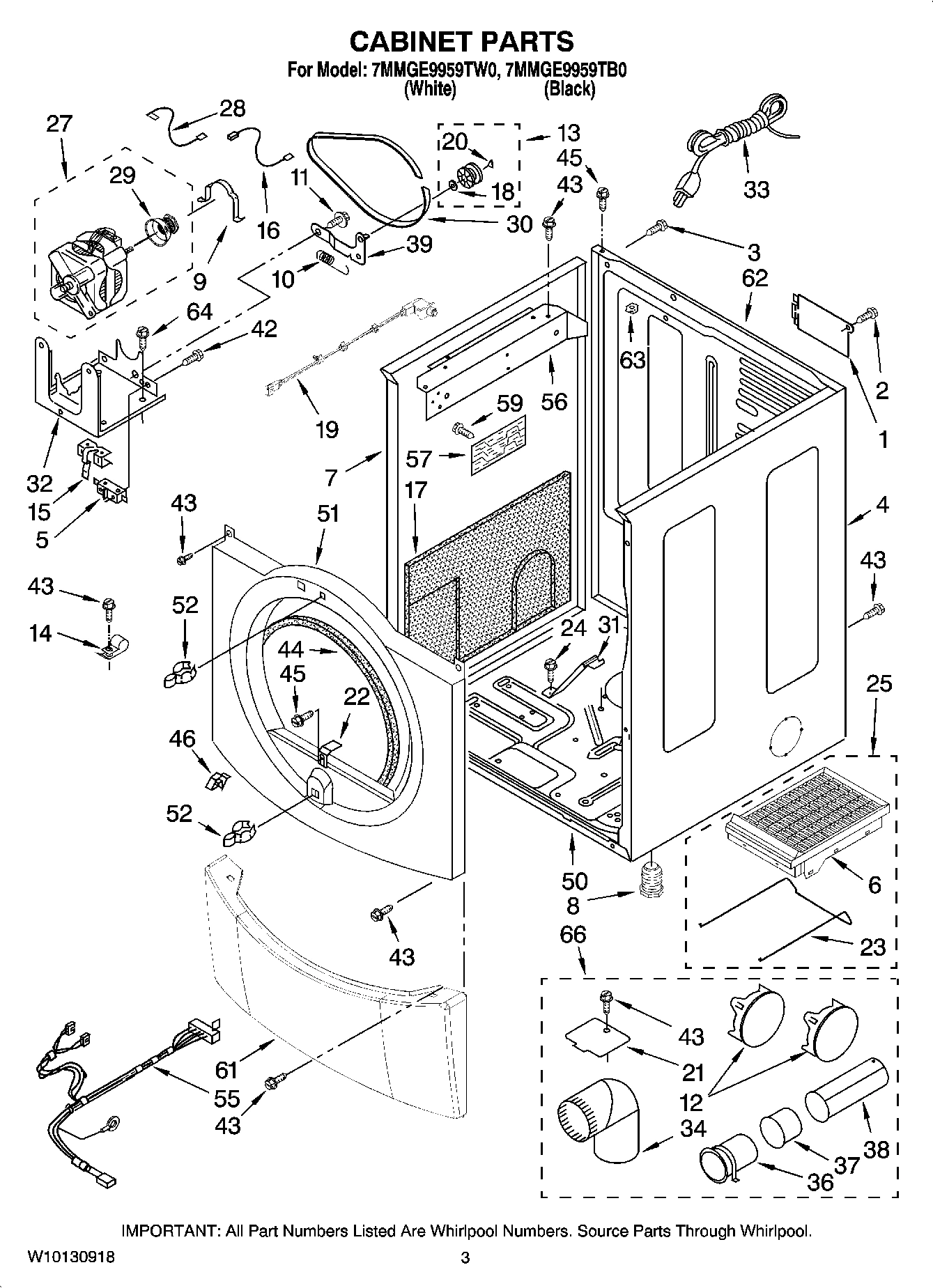 02 - CABINET PARTS