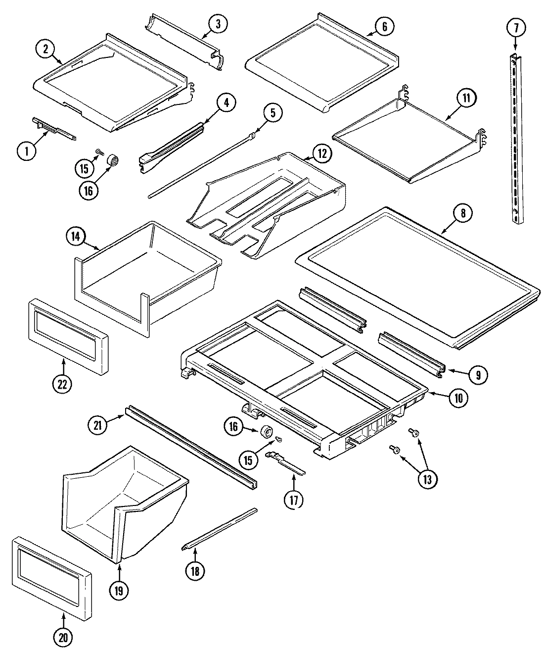 09 - SHELVES & ACCESSORIES