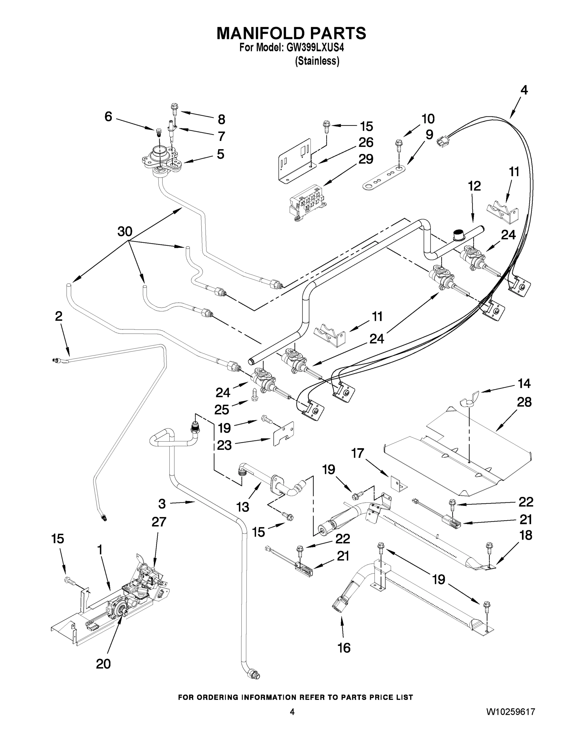 03 - MANIFOLD PARTS