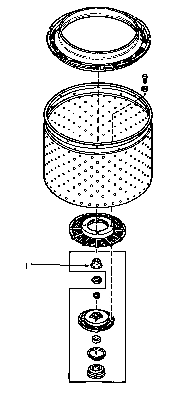 11 - HUB AND TRANSMISSION TUBE SEAL (CHANGE)
