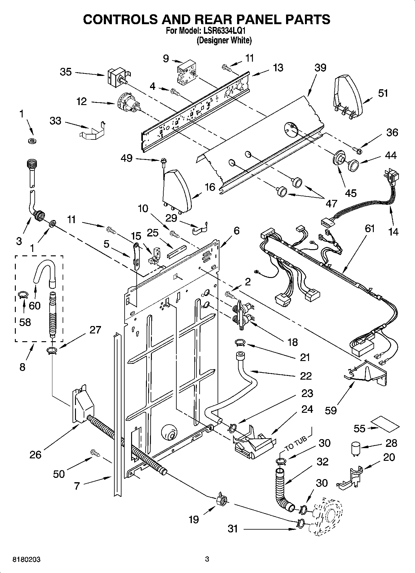 02 - CONTROLS AND REAR PANEL PARTS