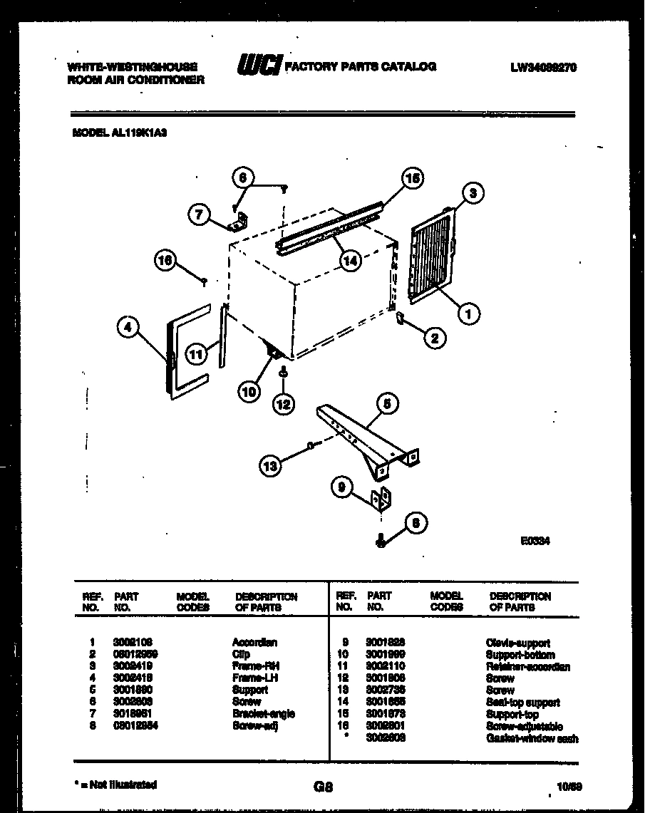 06 - CABINET AND INSTALLATION PARTS