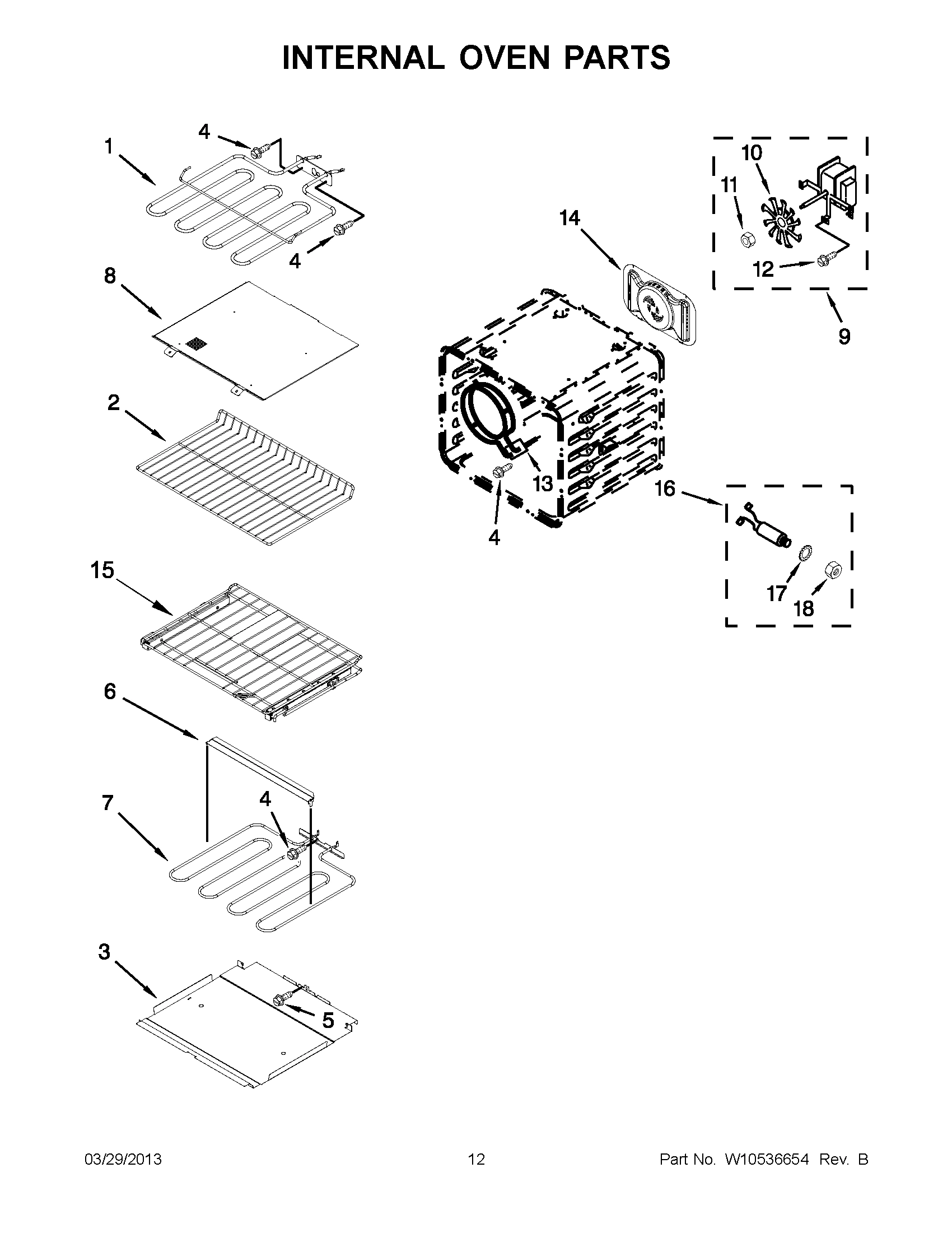 06 - INTERNAL OVEN PARTS