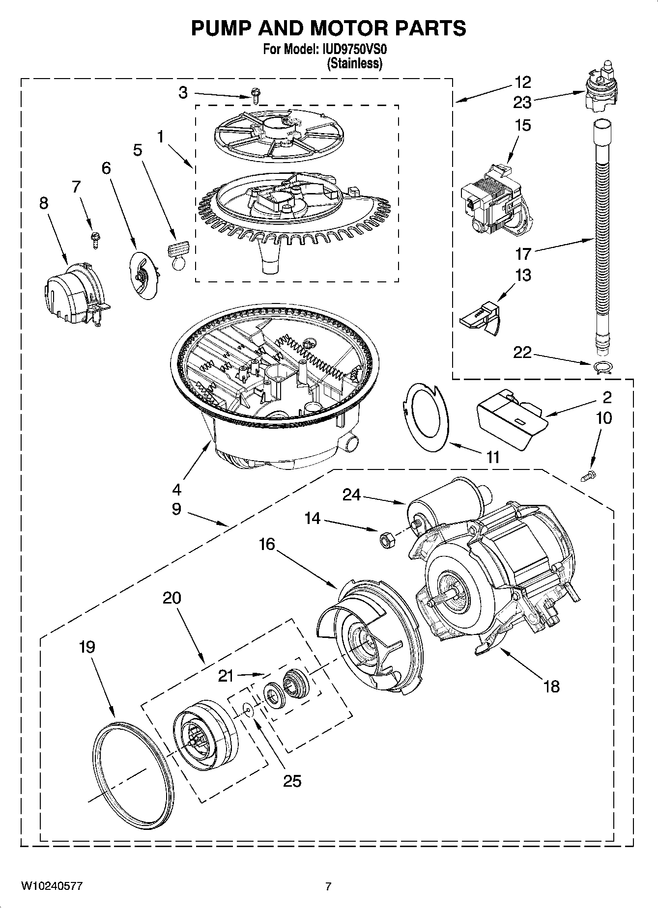 06 - PUMP AND MOTOR PARTS