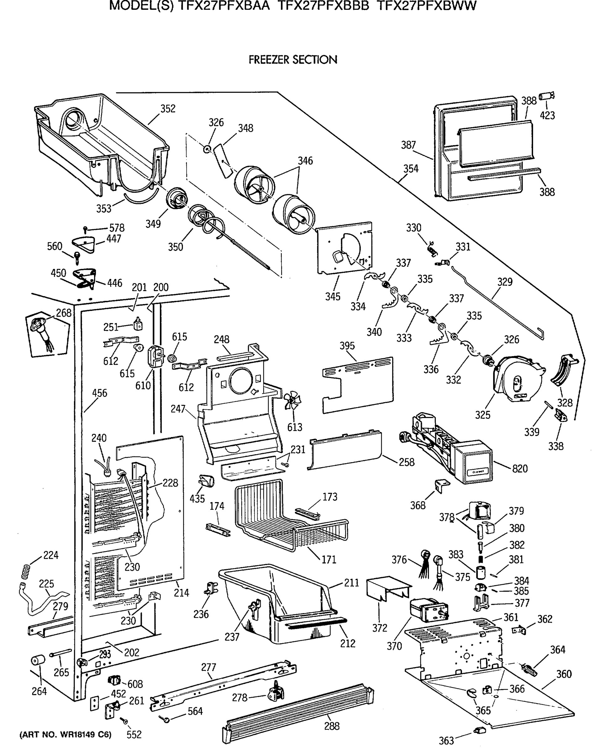 FREEZER SECTION