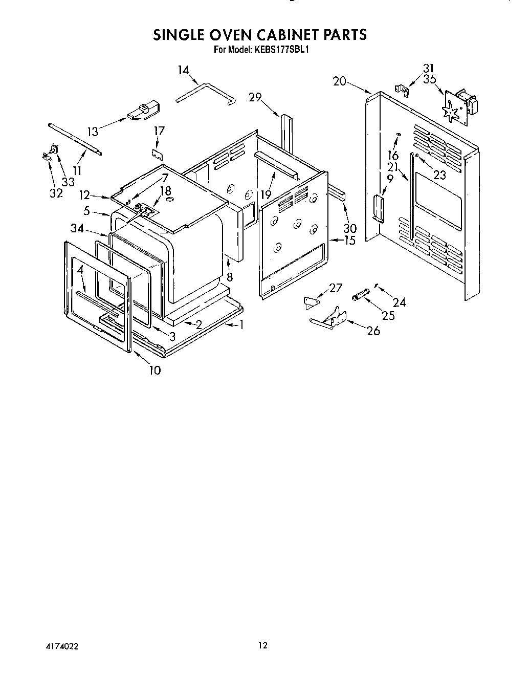 11 - SINGLE OVEN CABINET