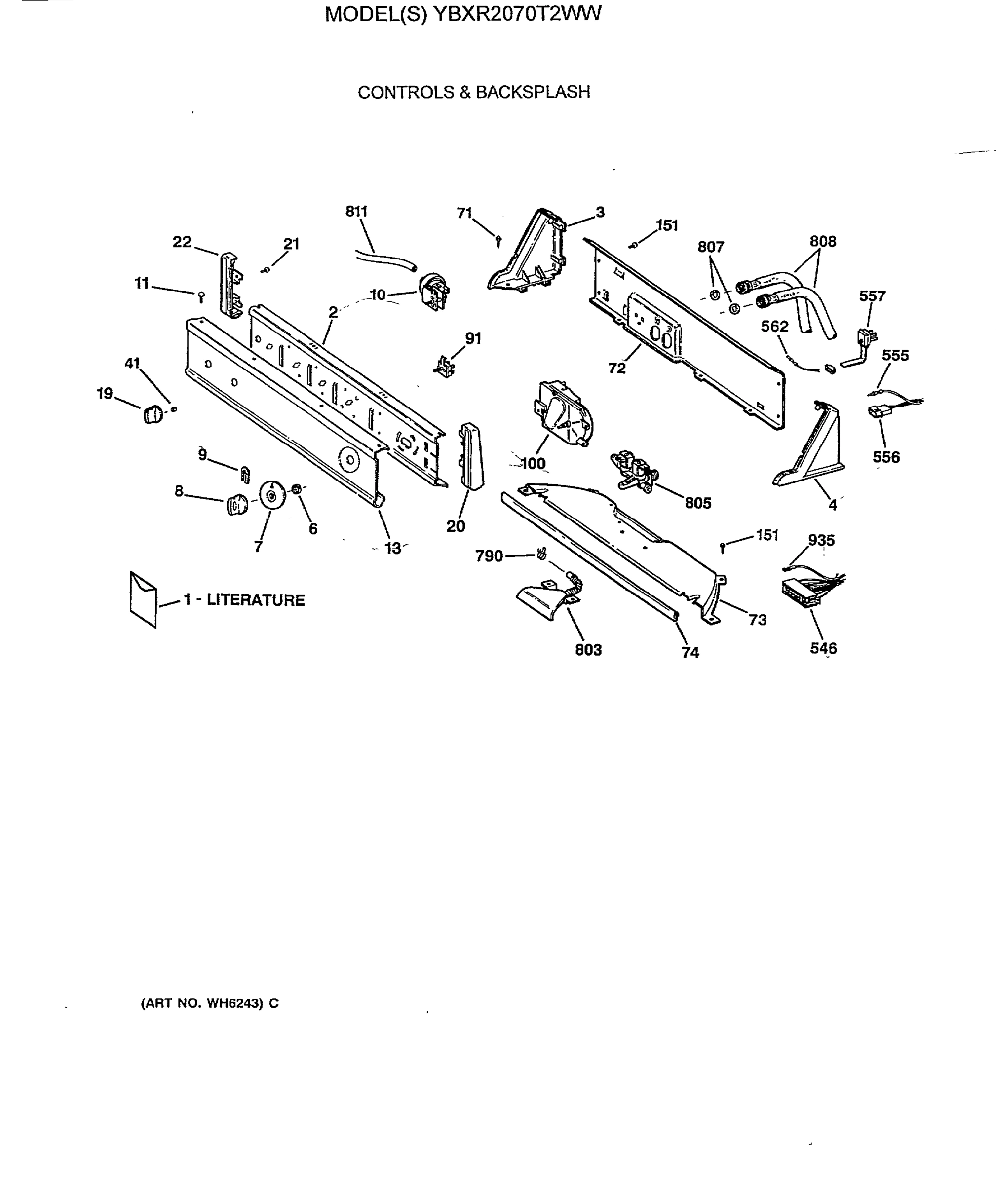 CONTROLS & BACKSPLASH