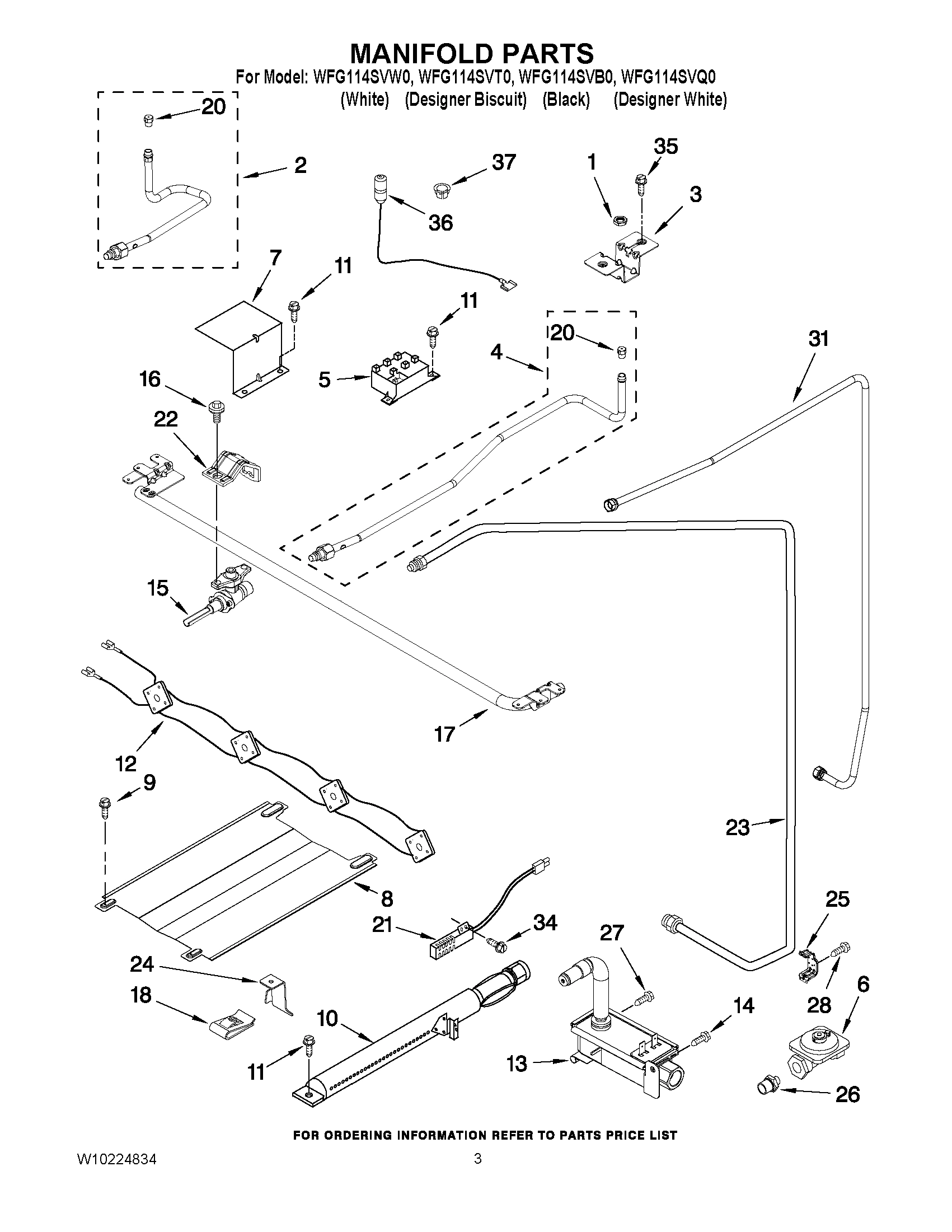 03 - MANIFOLD PARTS