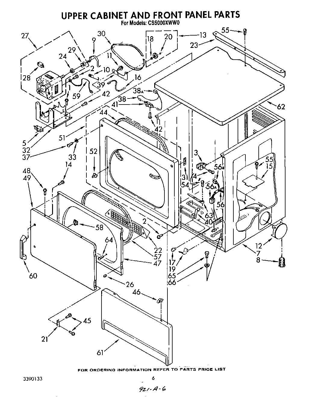 04 - UPPER CABINET AND FRONT PANEL