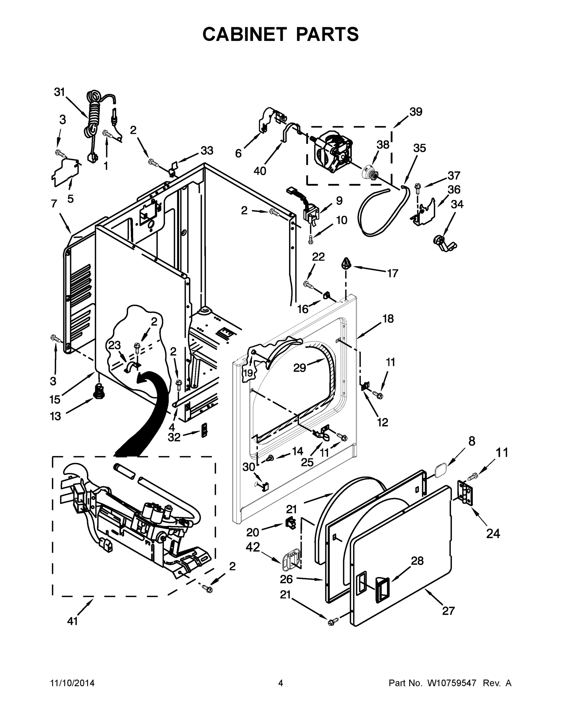 03 - CABINET PARTS