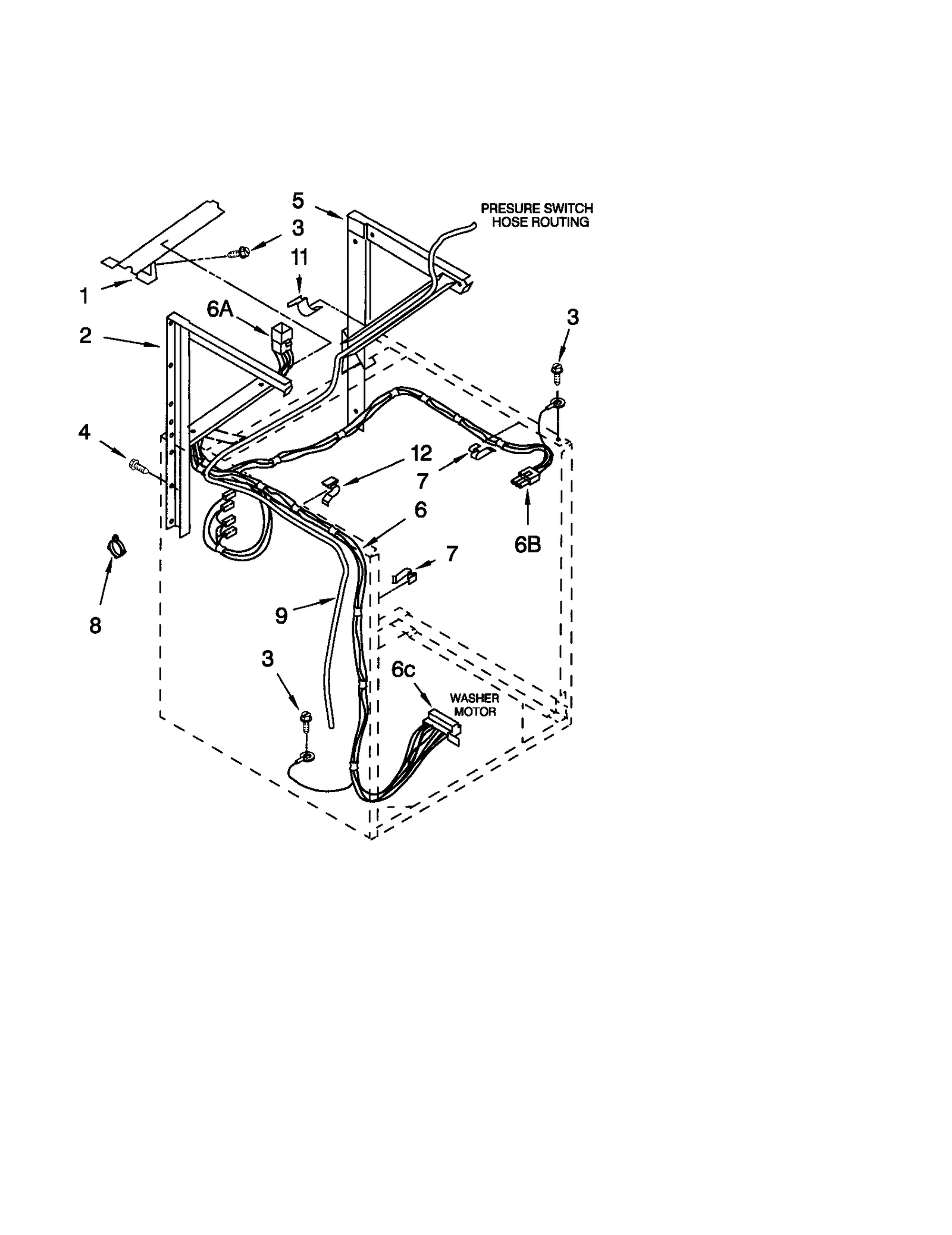 DRYER SUPPORT AND WASHER