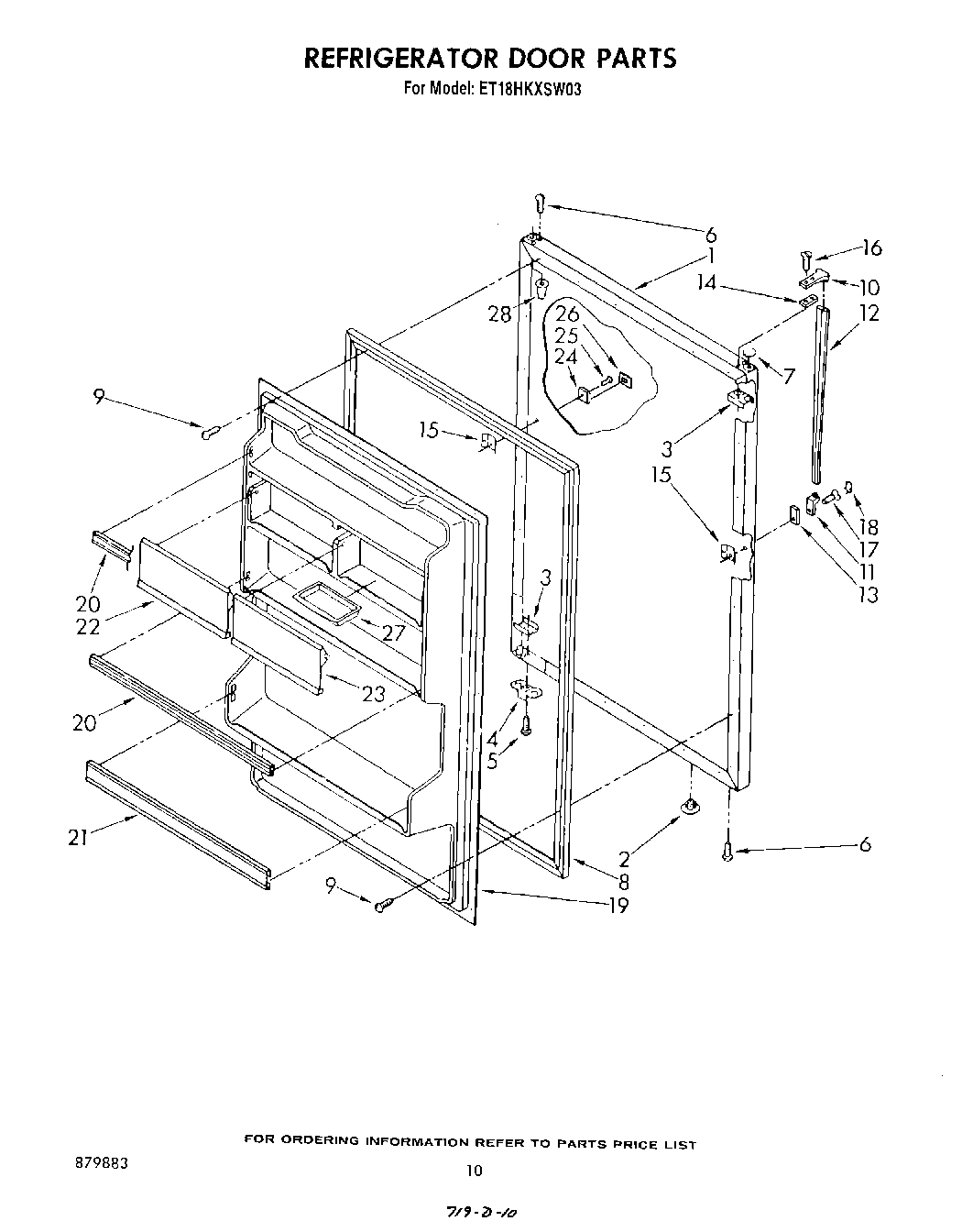 08 - REFRIGERATOR DOOR , LIT/OPTIONAL